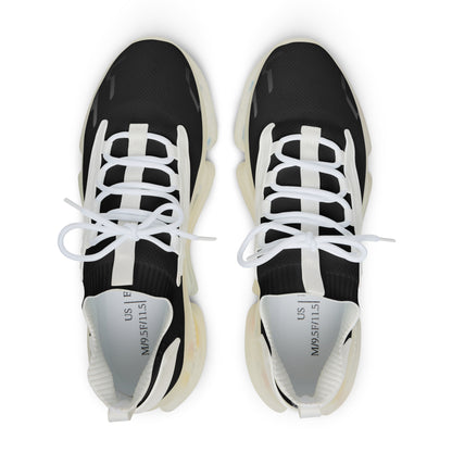 Men Black Mesh Sneakers