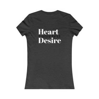 Women Favorite Black Tee