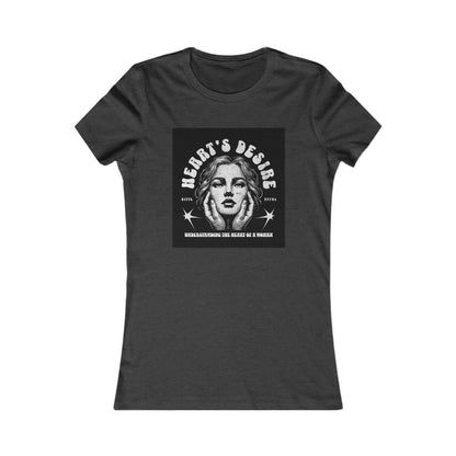 Women Favorite Black Tee