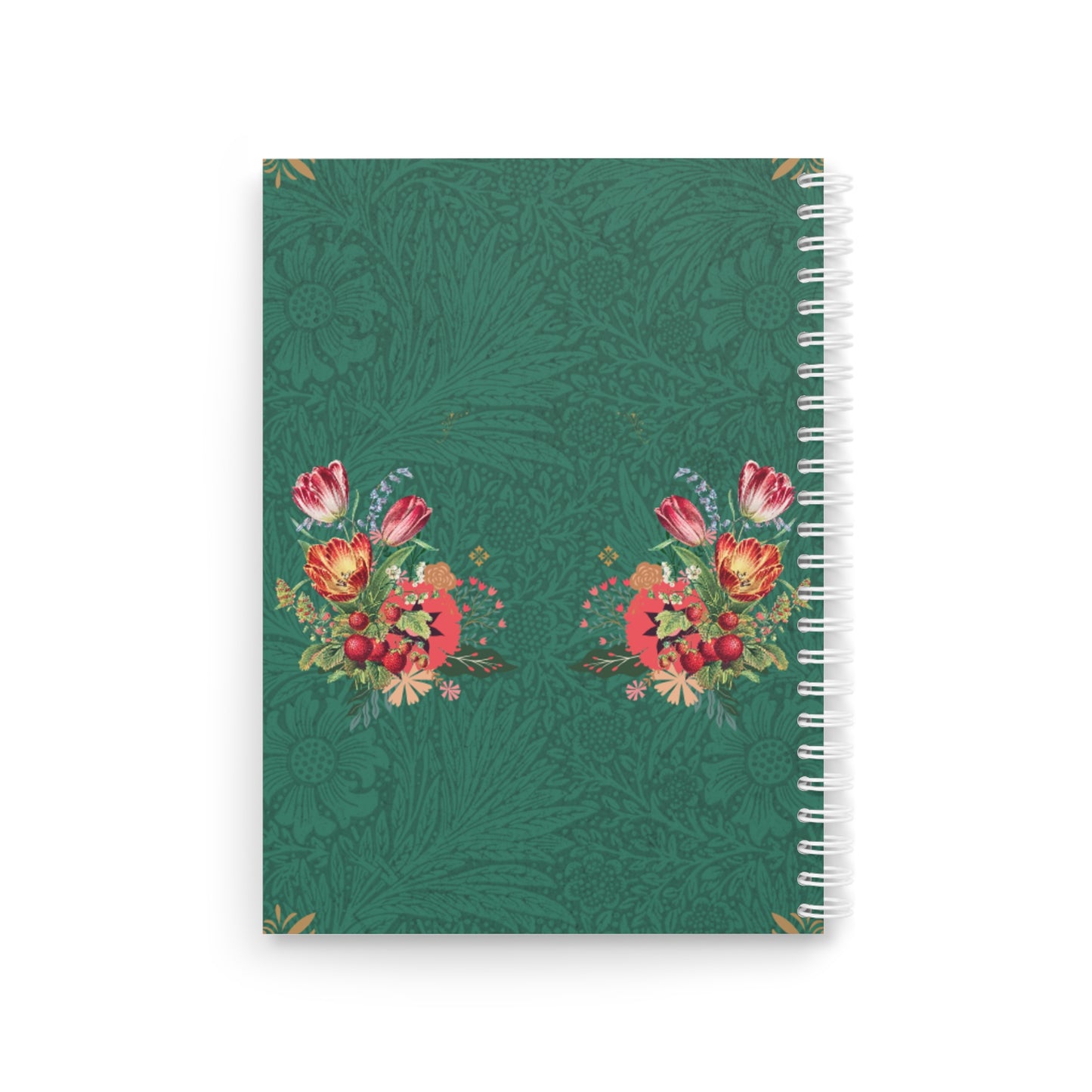 Spiral Notebook With AI Design