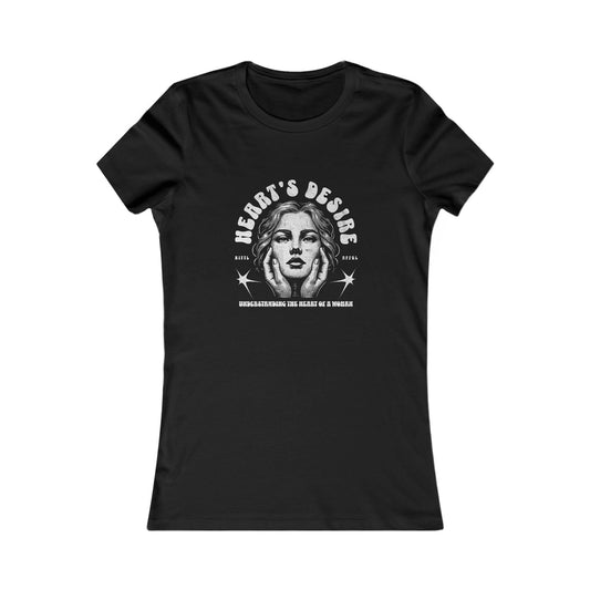 Women Favorite Black Tee